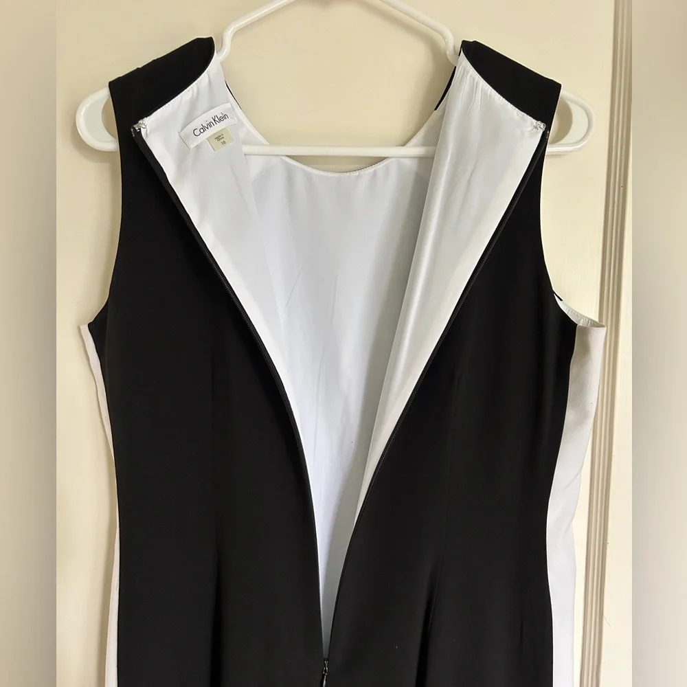 Calvin Klein Black and White Dress - Picture 4 of 5